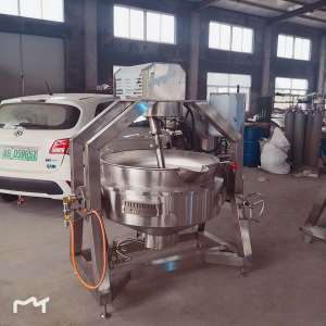 【調味品行星炒鍋 阿膠攪拌炒制鍋 牛肉條炒鍋 圣榮100l調味品加工設備