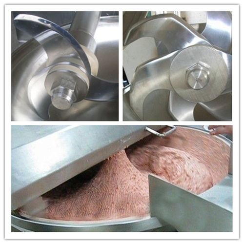雞皮斬拌機(jī) 雞胸肉斬拌機(jī)械 肉丸加工斬碎攪拌流水線設(shè)備