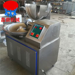 雞脯丸子斬拌機斬拌機工作原理斬拌機出廠價格不銹鋼打肉泥設備千頁豆腐斬拌機
