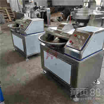 【304不銹鋼高速旋轉(zhuǎn)斬拌機(jī)肉泥斬拌機(jī)餡料斬拌機(jī)】- 